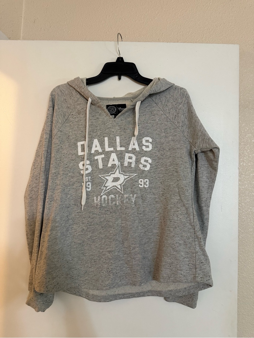 G-III 4Her Dallas Stars NHL Gray Pullover Hoodie Women’s XL